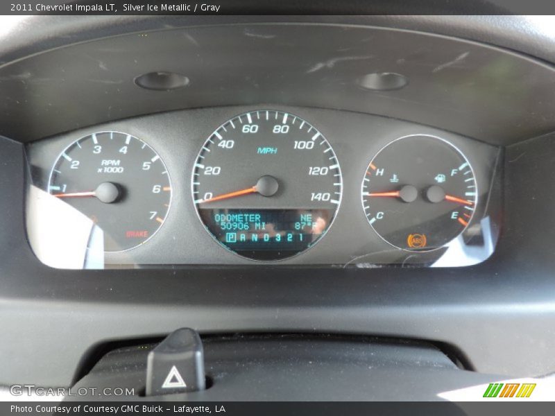 Silver Ice Metallic / Gray 2011 Chevrolet Impala LT