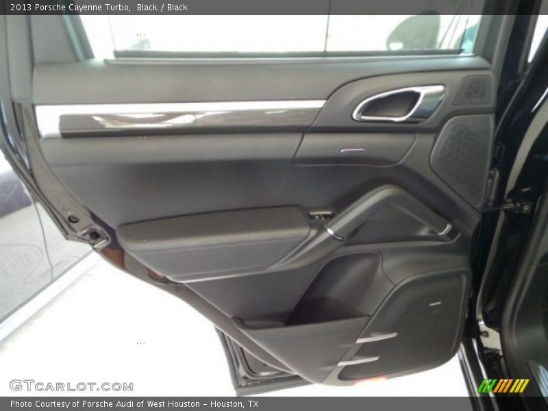 Black / Black 2013 Porsche Cayenne Turbo
