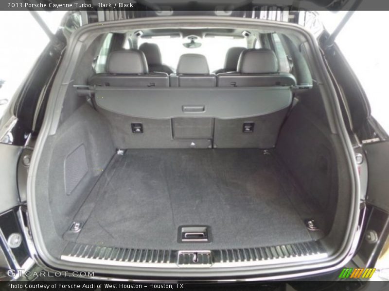 Black / Black 2013 Porsche Cayenne Turbo