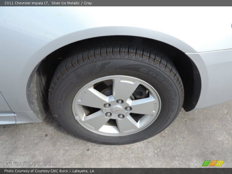 Silver Ice Metallic / Gray 2011 Chevrolet Impala LT