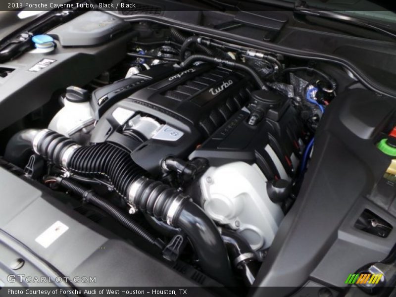 Black / Black 2013 Porsche Cayenne Turbo