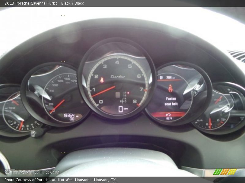 Black / Black 2013 Porsche Cayenne Turbo