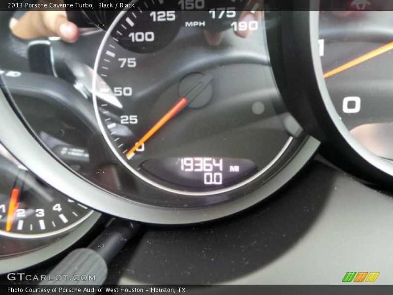 Black / Black 2013 Porsche Cayenne Turbo