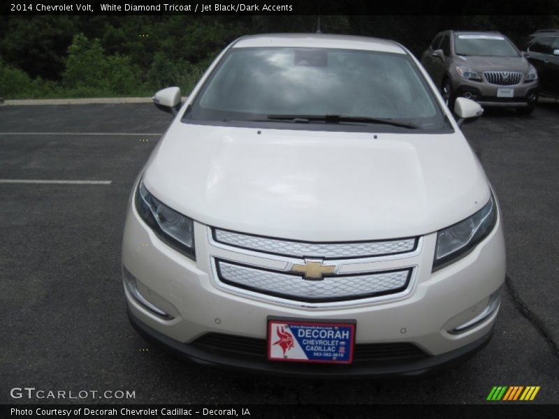 White Diamond Tricoat / Jet Black/Dark Accents 2014 Chevrolet Volt