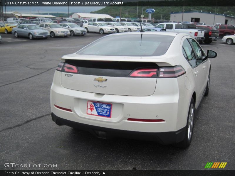 White Diamond Tricoat / Jet Black/Dark Accents 2014 Chevrolet Volt