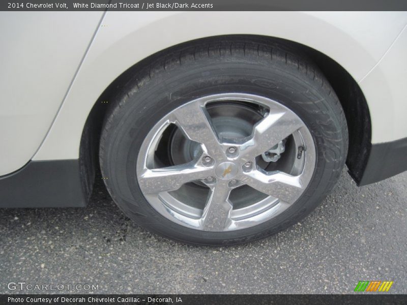 White Diamond Tricoat / Jet Black/Dark Accents 2014 Chevrolet Volt