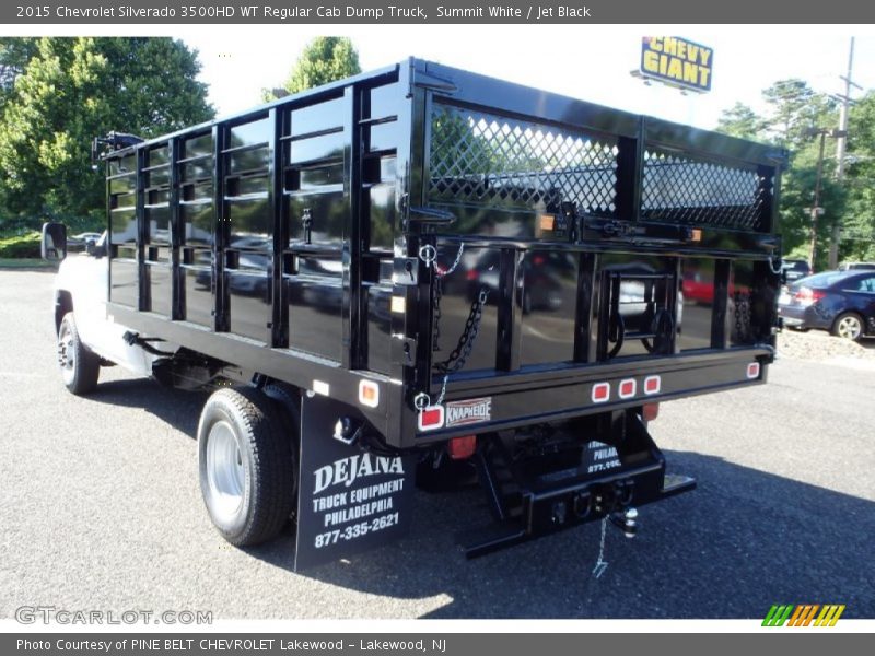 Summit White / Jet Black 2015 Chevrolet Silverado 3500HD WT Regular Cab Dump Truck