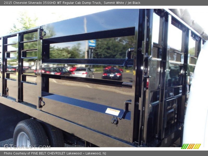 Summit White / Jet Black 2015 Chevrolet Silverado 3500HD WT Regular Cab Dump Truck