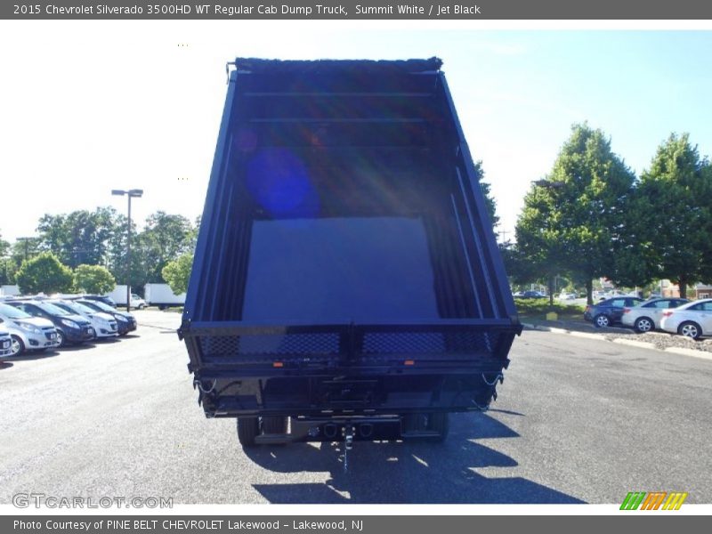 Summit White / Jet Black 2015 Chevrolet Silverado 3500HD WT Regular Cab Dump Truck