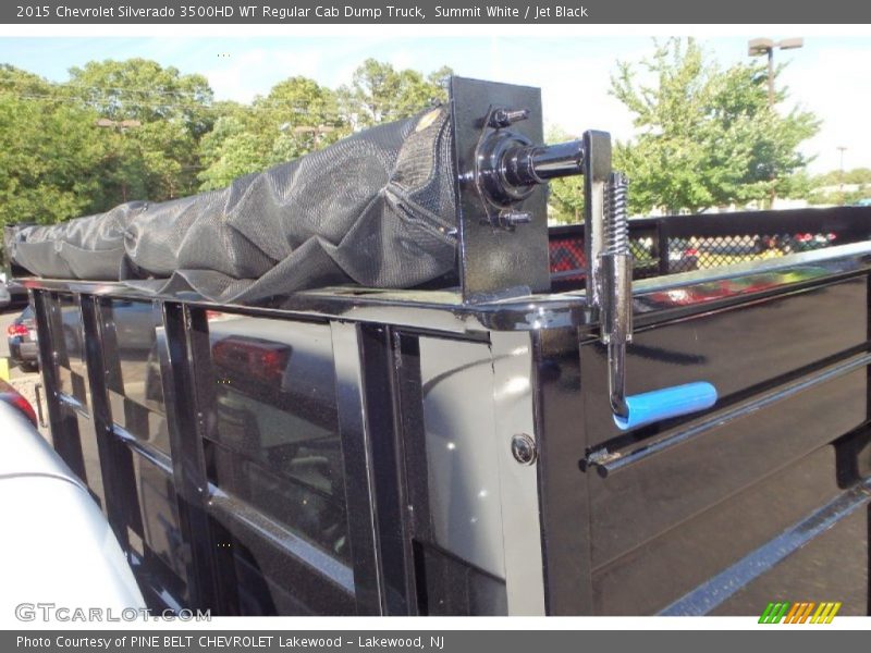 Summit White / Jet Black 2015 Chevrolet Silverado 3500HD WT Regular Cab Dump Truck