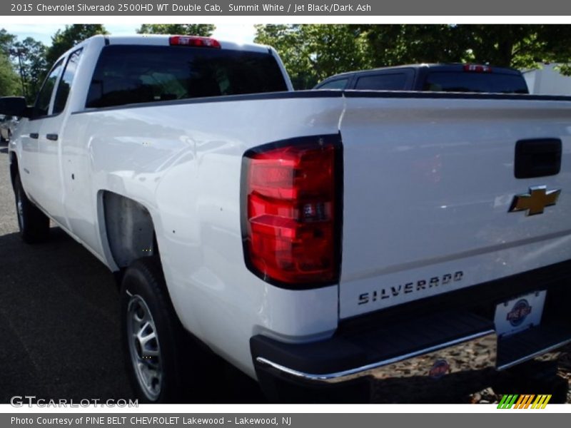 Summit White / Jet Black/Dark Ash 2015 Chevrolet Silverado 2500HD WT Double Cab