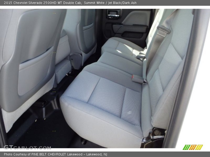 Summit White / Jet Black/Dark Ash 2015 Chevrolet Silverado 2500HD WT Double Cab