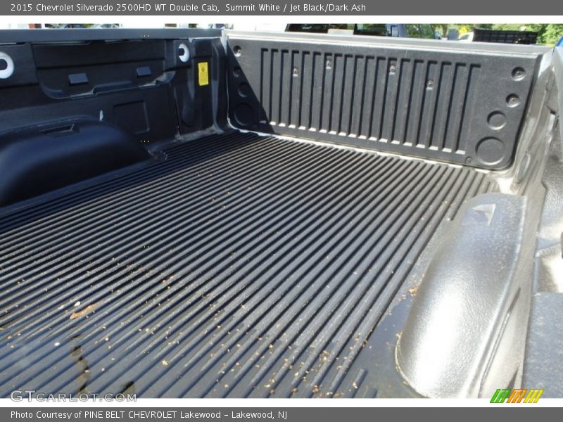 Summit White / Jet Black/Dark Ash 2015 Chevrolet Silverado 2500HD WT Double Cab