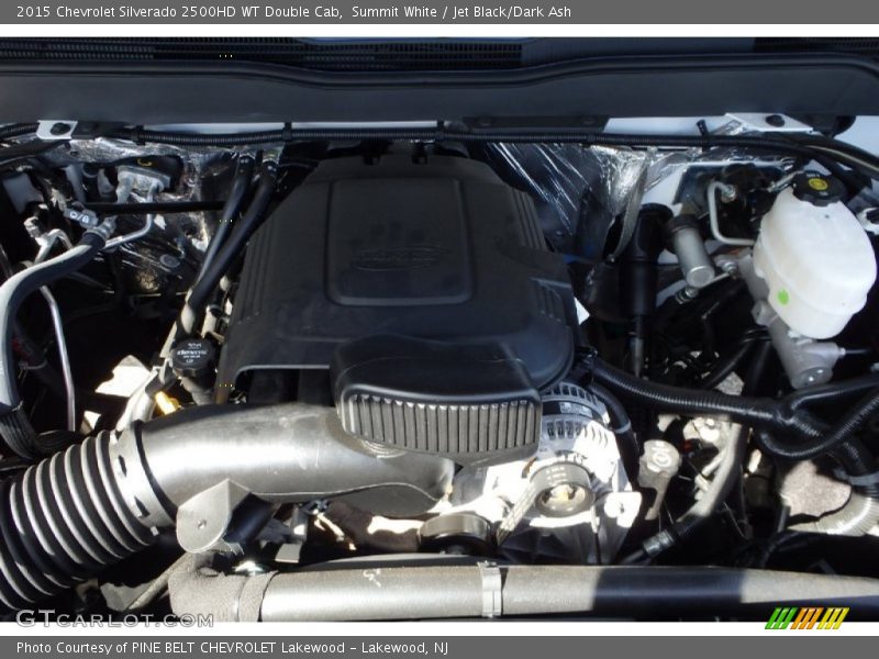 Summit White / Jet Black/Dark Ash 2015 Chevrolet Silverado 2500HD WT Double Cab