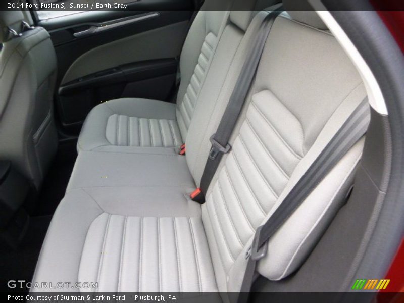 Sunset / Earth Gray 2014 Ford Fusion S