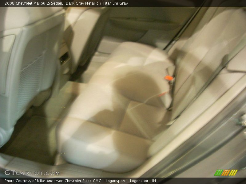 Dark Gray Metallic / Titanium Gray 2008 Chevrolet Malibu LS Sedan