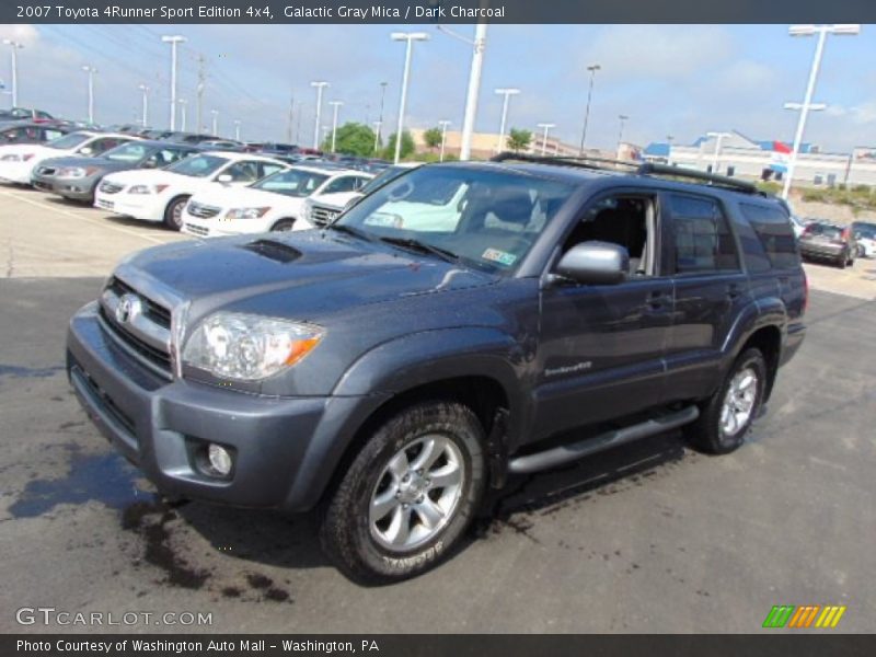 Galactic Gray Mica / Dark Charcoal 2007 Toyota 4Runner Sport Edition 4x4