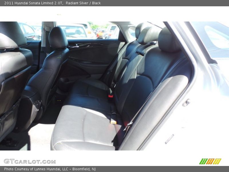 Radiant Silver / Black 2011 Hyundai Sonata Limited 2.0T