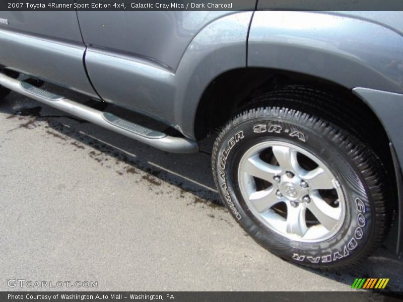 Galactic Gray Mica / Dark Charcoal 2007 Toyota 4Runner Sport Edition 4x4