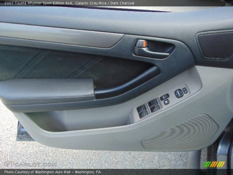 Galactic Gray Mica / Dark Charcoal 2007 Toyota 4Runner Sport Edition 4x4