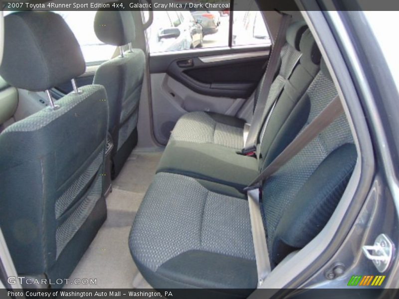 Galactic Gray Mica / Dark Charcoal 2007 Toyota 4Runner Sport Edition 4x4