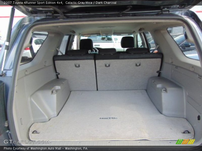 Galactic Gray Mica / Dark Charcoal 2007 Toyota 4Runner Sport Edition 4x4