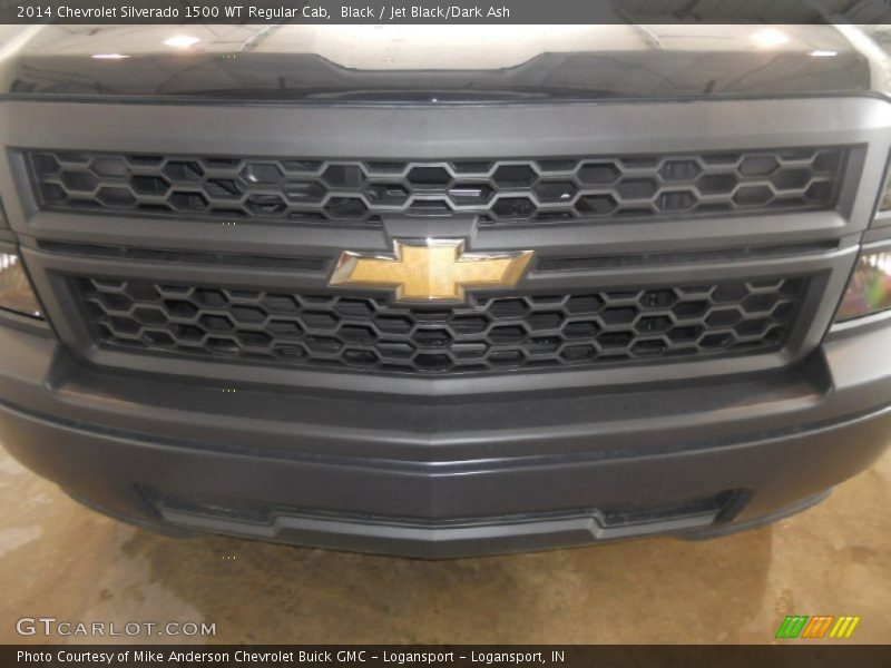 Black / Jet Black/Dark Ash 2014 Chevrolet Silverado 1500 WT Regular Cab