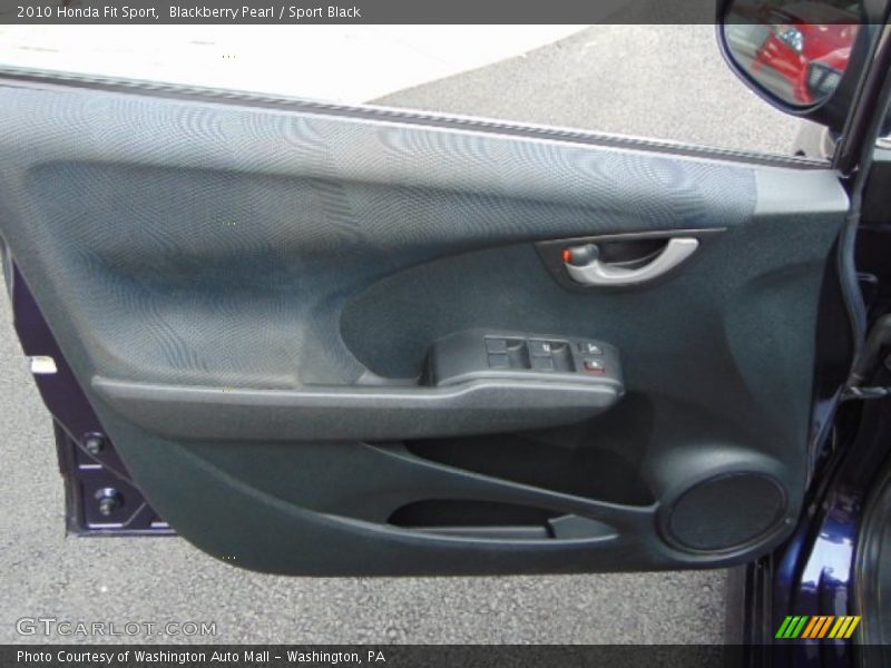 Blackberry Pearl / Sport Black 2010 Honda Fit Sport