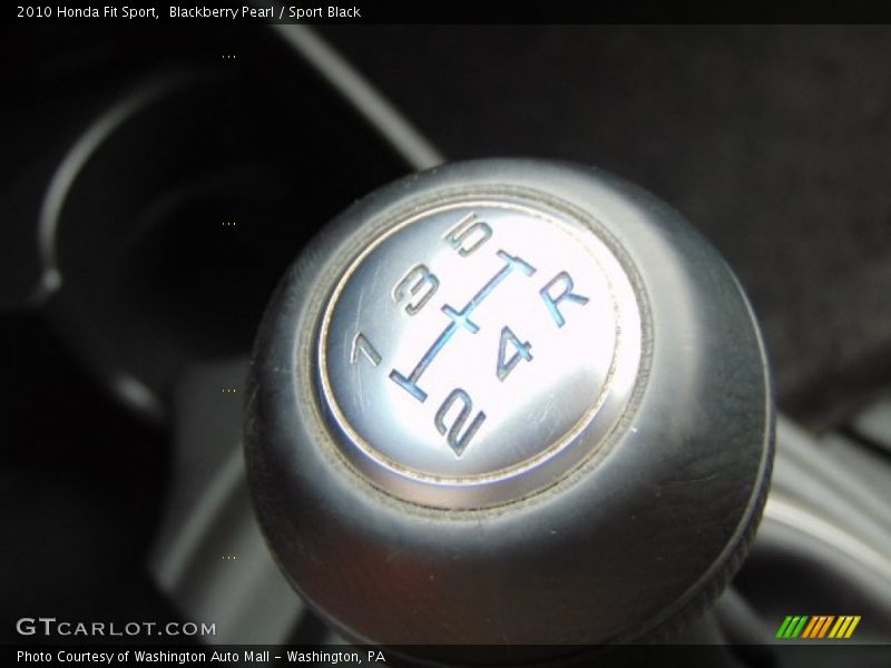 Blackberry Pearl / Sport Black 2010 Honda Fit Sport