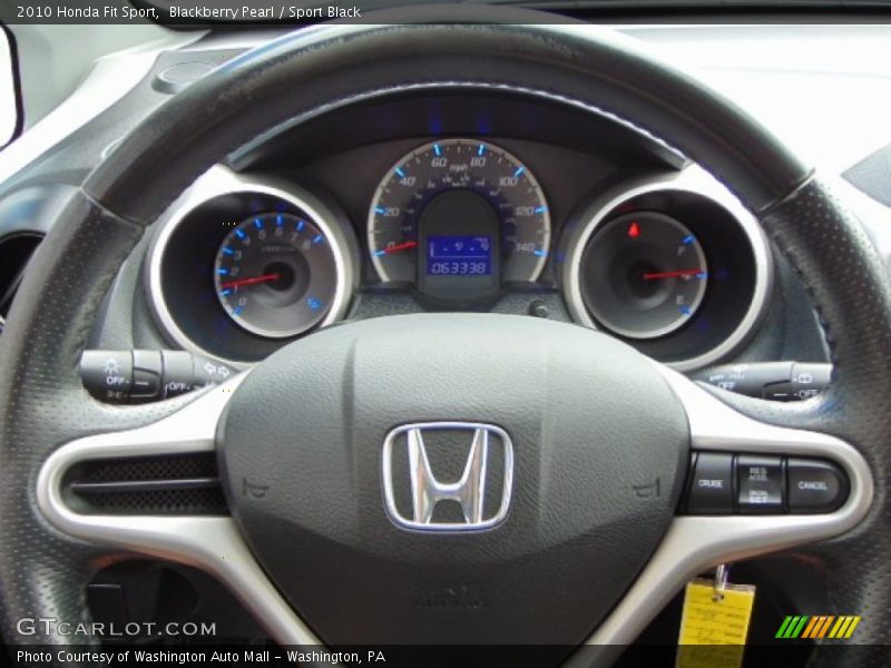 Blackberry Pearl / Sport Black 2010 Honda Fit Sport