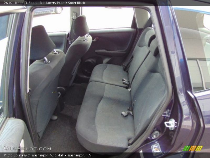 Blackberry Pearl / Sport Black 2010 Honda Fit Sport