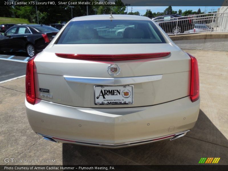 Silver Coast Metallic / Shale/Cocoa 2014 Cadillac XTS Luxury FWD