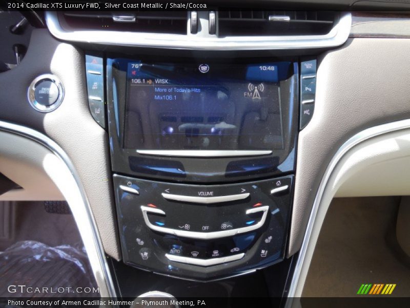 Silver Coast Metallic / Shale/Cocoa 2014 Cadillac XTS Luxury FWD
