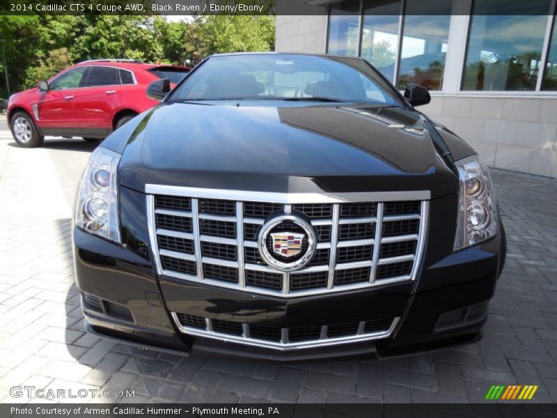 Black Raven / Ebony/Ebony 2014 Cadillac CTS 4 Coupe AWD