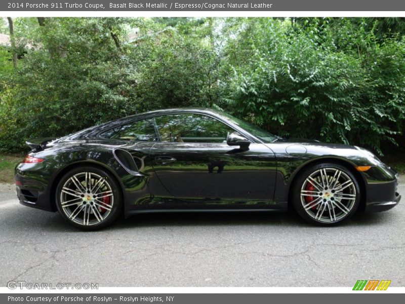  2014 911 Turbo Coupe Basalt Black Metallic
