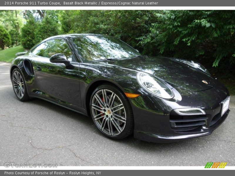  2014 911 Turbo Coupe Basalt Black Metallic