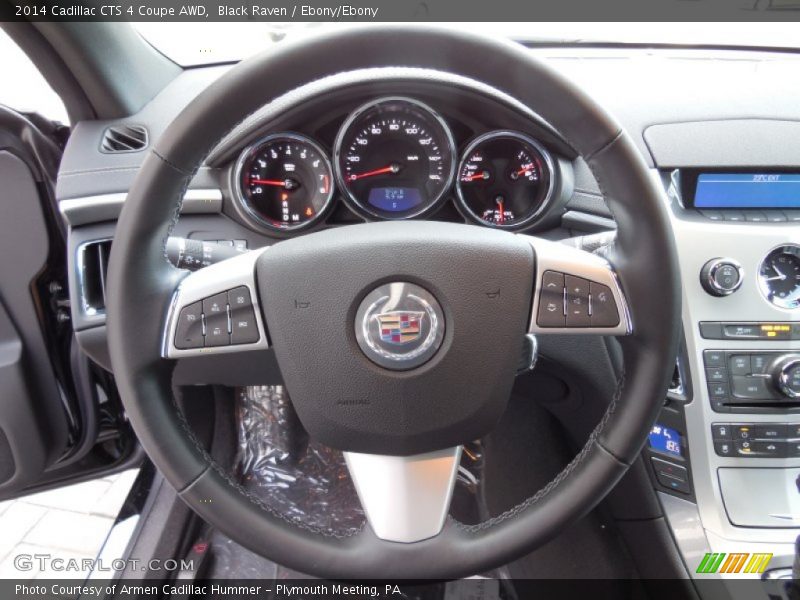 Black Raven / Ebony/Ebony 2014 Cadillac CTS 4 Coupe AWD