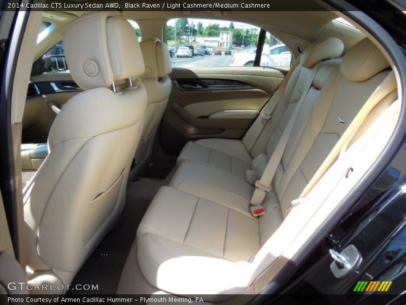 Black Raven / Light Cashmere/Medium Cashmere 2014 Cadillac CTS Luxury Sedan AWD