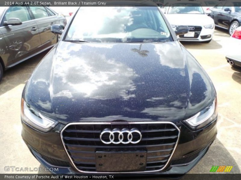 Brilliant Black / Titanium Grey 2014 Audi A4 2.0T Sedan