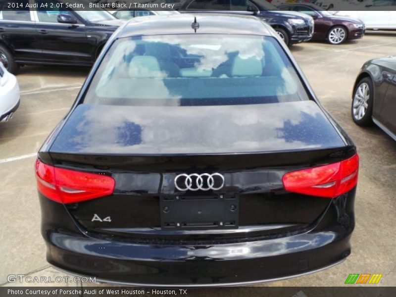 Brilliant Black / Titanium Grey 2014 Audi A4 2.0T Sedan