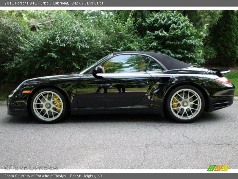  2011 911 Turbo S Cabriolet Black