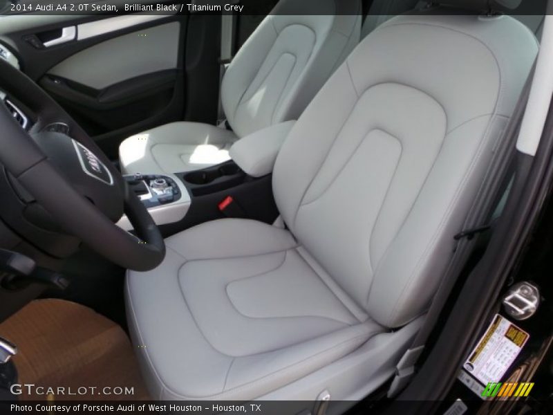 Brilliant Black / Titanium Grey 2014 Audi A4 2.0T Sedan