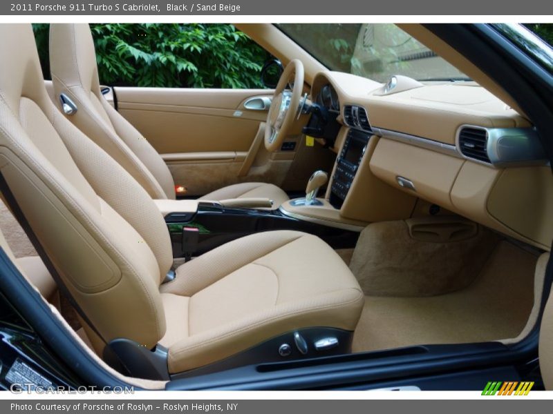 Front Seat of 2011 911 Turbo S Cabriolet