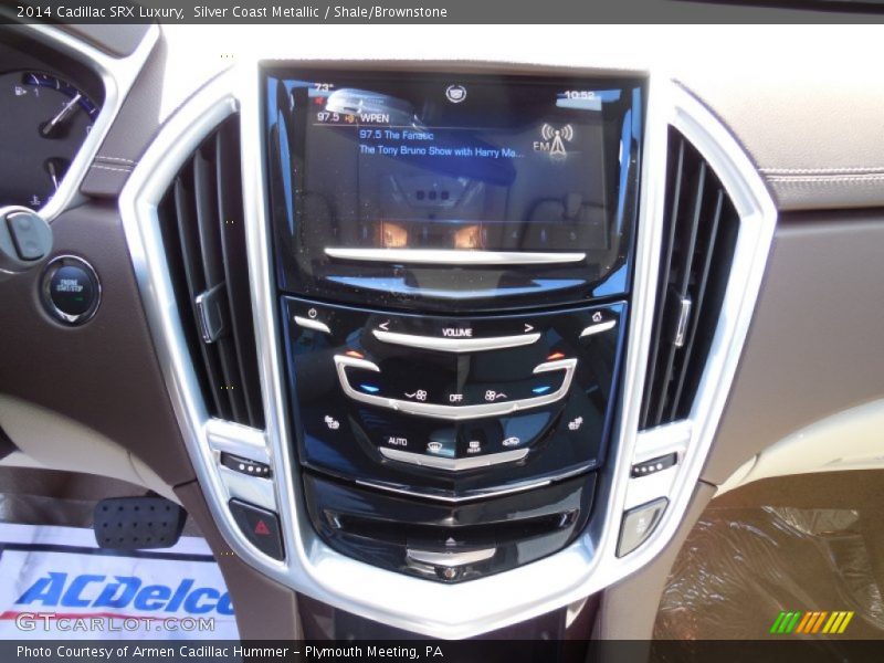 Silver Coast Metallic / Shale/Brownstone 2014 Cadillac SRX Luxury