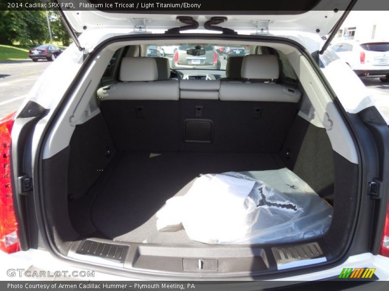 Platinum Ice Tricoat / Light Titanium/Ebony 2014 Cadillac SRX FWD