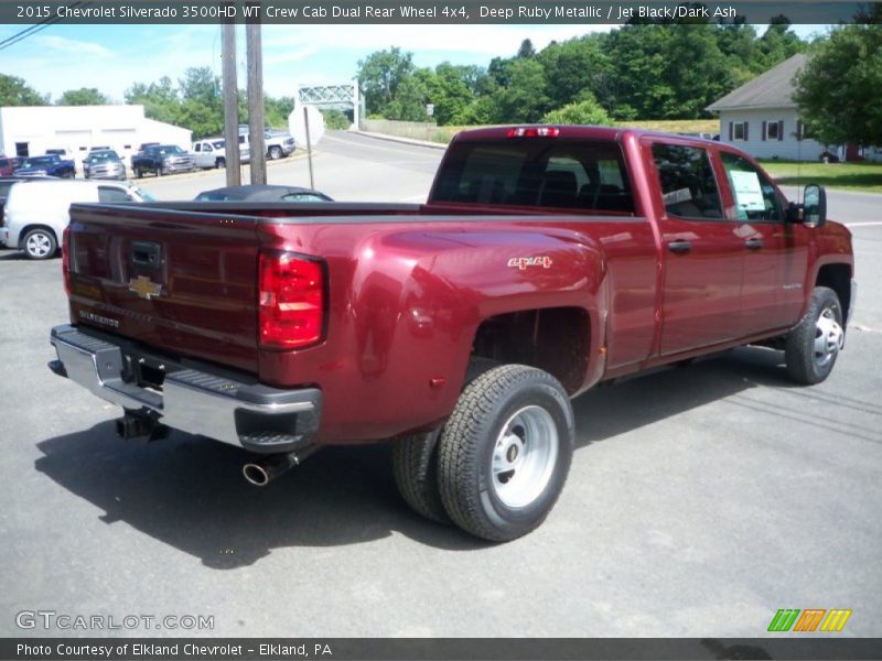  2015 Silverado 3500HD WT Crew Cab Dual Rear Wheel 4x4 Deep Ruby Metallic