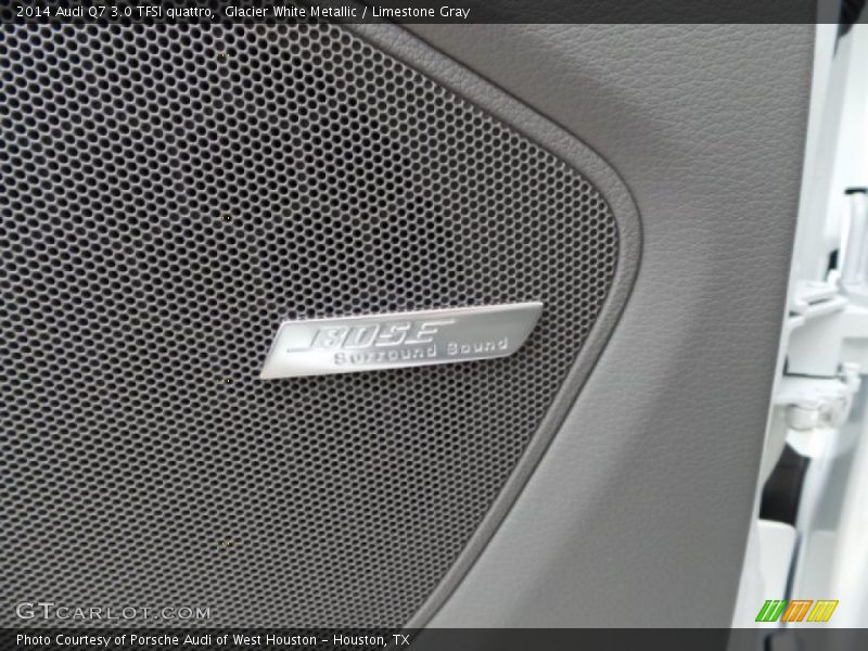 Glacier White Metallic / Limestone Gray 2014 Audi Q7 3.0 TFSI quattro