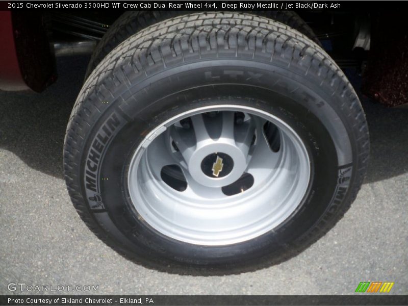  2015 Silverado 3500HD WT Crew Cab Dual Rear Wheel 4x4 Wheel