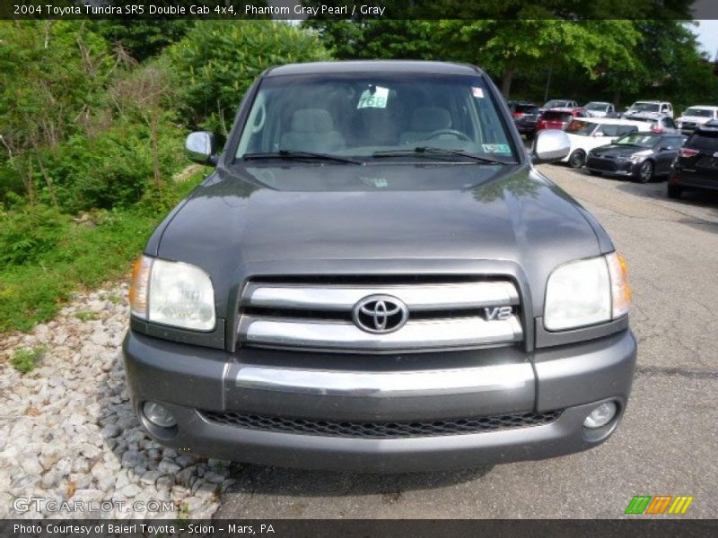 Phantom Gray Pearl / Gray 2004 Toyota Tundra SR5 Double Cab 4x4
