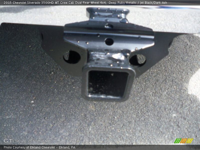 Deep Ruby Metallic / Jet Black/Dark Ash 2015 Chevrolet Silverado 3500HD WT Crew Cab Dual Rear Wheel 4x4